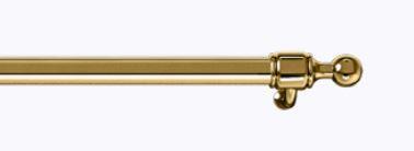 ILVE Brass Handrail for Nostalgie 40-Inch Range (HRND40G)