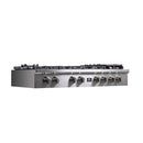 Forno Spezia 48" Cooktop, 8 Burners. Wok Ring and Grill/Griddle in Stainless Steel (FCTGS5751-48)