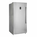 Forno 28" Rizzuto 13.8 cu.ft. Pro-Style Dual Combination Refrigerator & Freezer with 4" Grill Trim Kit in Stainless Steel (FFFFD1933-32LS)