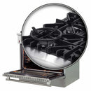 Forno 36" Galiano Gas Range with 6 Burners, Griddle, Wok Ring, Temperature Gauge, and Airfryer in Stainless Steel (FFSGS6291-36)