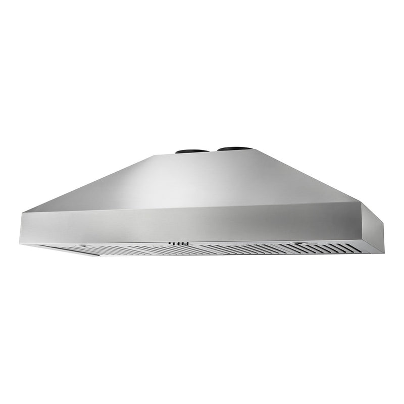 Thor Kitchen 48” Professional Wall Mount Pyramid Range Hood with 1000 CFM Motor in Stainless Steel (TRH48P)