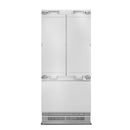 Thor Kitchen X-Series 36-Inch 19.6 Cu. Ft. Panel Ready Refrigerator with Bottom Freezer, Internal Water Dispenser and Ice Maker (XRF3619BFP)