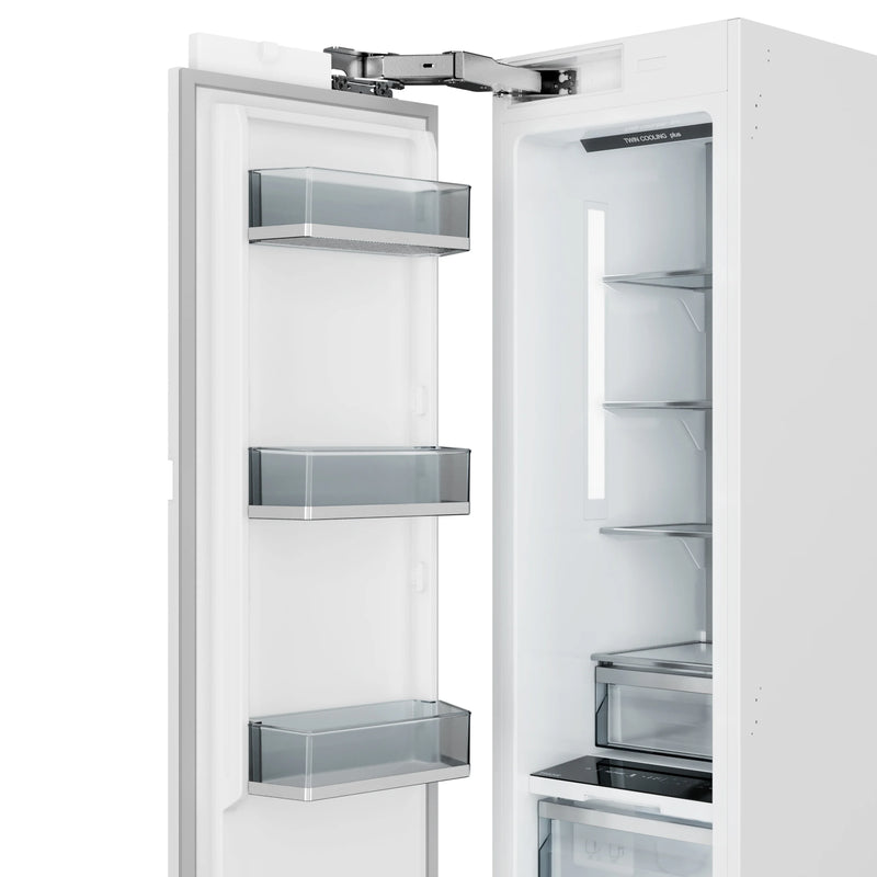 Thor Kitchen X-Series 18-Inch 8.6 Cu. Ft. Column Freezer with Ice Maker in Stainless Steel (XRF18CFZ-SS)