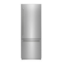 Thor Kitchen X-Series 30-Inch 16.1 Cu. Ft. Built-In Refrigerator with Bottom Freezer, Internal Water Dispenser and Ice Maker, in Stainless Steel (XRF3016BBP-SS)