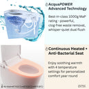 Forno Acqua Luxurious Super Smart Toilet, Includes Bidet, Heated Seat, Auto Flush, Auto Lid, Powerful Flush, Ideal for Master Bathrooms (CSTE01)