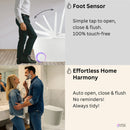 Forno Acqua Luxurious Smart Toilet, Includes Heated Seat, Auto Flush, Auto Lid, Powerful Flush, Ideal for Powder Rooms (CSTPB0)