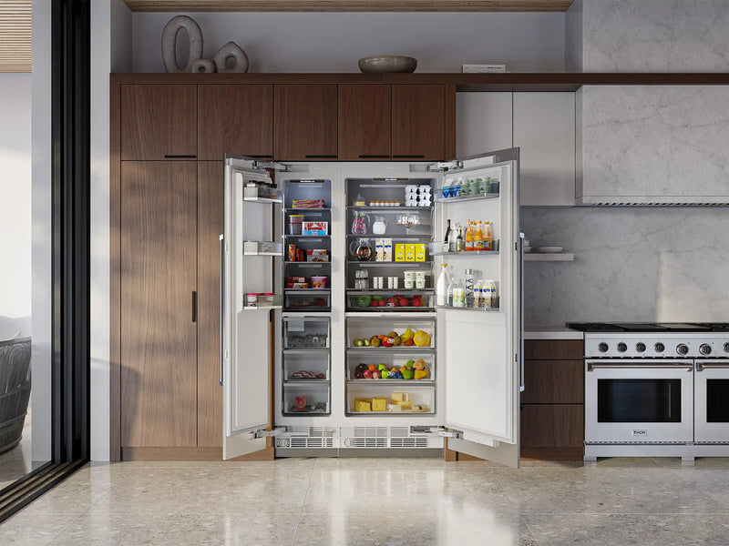 Thor Kitchen X-Series 18-Inch 8.6 Cu. Ft. Column Freezer with Ice Maker in Stainless Steel (XRF18CFZ-SS)