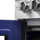 Forno Capriasca 30-Inch Freestanding Dual Fuel Range in Stainless Steel (FFSGS6387-30)