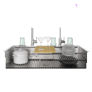 Forno Acqua 45-Inch Undermount 3-Level Workstation MultiSINK with Custom-Fit Accessories (JUXN70)