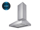 Victory Twister 30-Inch 450/600 CFM Wall Mount Range Hood with Remote Blower (Twister-30-RB)