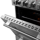 Forno Loiano 24-Inch Freestanding Electric Range in Stainless Steel (FFSEL6099-24)