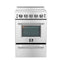 Forno Loiano 24-Inch Freestanding Electric Range in Stainless Steel (FFSEL6099-24)