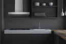Hauslane 30-Inch 537 CFM Convertible Wall Mount Range Hood in Stainless Steel (WM-730SS-30)