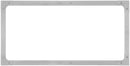 ILVE Noblesse Chrome Frame for 30" Range Oven Door (KCN76C)