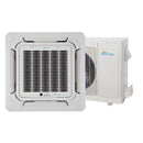 Senville 9K BTU Mini Split with 22.6 SEER2, 230V Ductless Air Conditioner and Heat Pump Condenser with Ceiling Cassette Air Handler (SENA-09HF-IC)