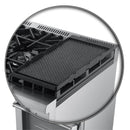 Forno 4-Piece Appliance Package - 30-Inch Gas Range with Air Fryer, 60-Inch Pro-Style Refrigerator, Microwave Oven, & 3-Rack Dishwasher in Stainless Steel