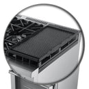 Forno 5-Piece Appliance Package - 30-Inch Dual Fuel Range with Air Fryer, 60-Inch Pro-Style Refrigerator, Wall Mount Hood, 24-Inch Microwave Drawer, & 3-Rack Dishwasher in Stainless Steel