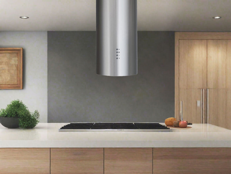Victory Modern Cylinder Round Island Range Hood (SV400J)