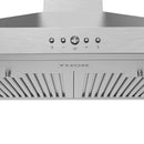 Thor Kitchen 30-Inch Wall Mounted Chimney Range Hood with 350 CFM in Stainless Steel (TRH3035)