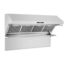 Forno Savona 60-Inch 1200 CFM Wall Mount Range Hood with Baffle Filters & Backsplash, Heating Lamps (FRHWM5029-60)