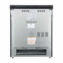 Forno 3-Piece Appliance Package - 30-Inch Leonardo Espresso Electric Range, Refrigerator, & Dishwasher in Black with Stainless Steel Handle (FBDL-007-02CA)