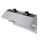 Forno Savona 60-Inch 1200 CFM Wall Mount Range Hood with Baffle Filters & Backsplash, Heating Lamps (FRHWM5029-60)