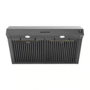 FORNO 4-Piece Appliance Package- 30-Inch Electric Range, Under Cabinet Range Hood, 31-Inch Refrigerator, and Built-In Dishwasher in Black with Stainless Steel Trim (FBDL-006-02CA)