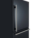 Forno 3-Piece Appliance Package - 30-Inch Leonardo Espresso Electric Range, Refrigerator, & Dishwasher in Black with Stainless Steel Handle (FBDL-007-02CA)