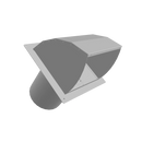 Victory Metal Wall Cap - 8" Duct (8WC)