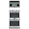 Forno 2-Piece Appliance Package - 30-Inch Vomero Double Wall Oven & 30-Inch Microwave Oven in Stainless Steel