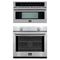Forno 2-Piece Appliance Package - 30-Inch Vomero Wall Oven & 30-Inch Microwave Oven in Stainless Steel