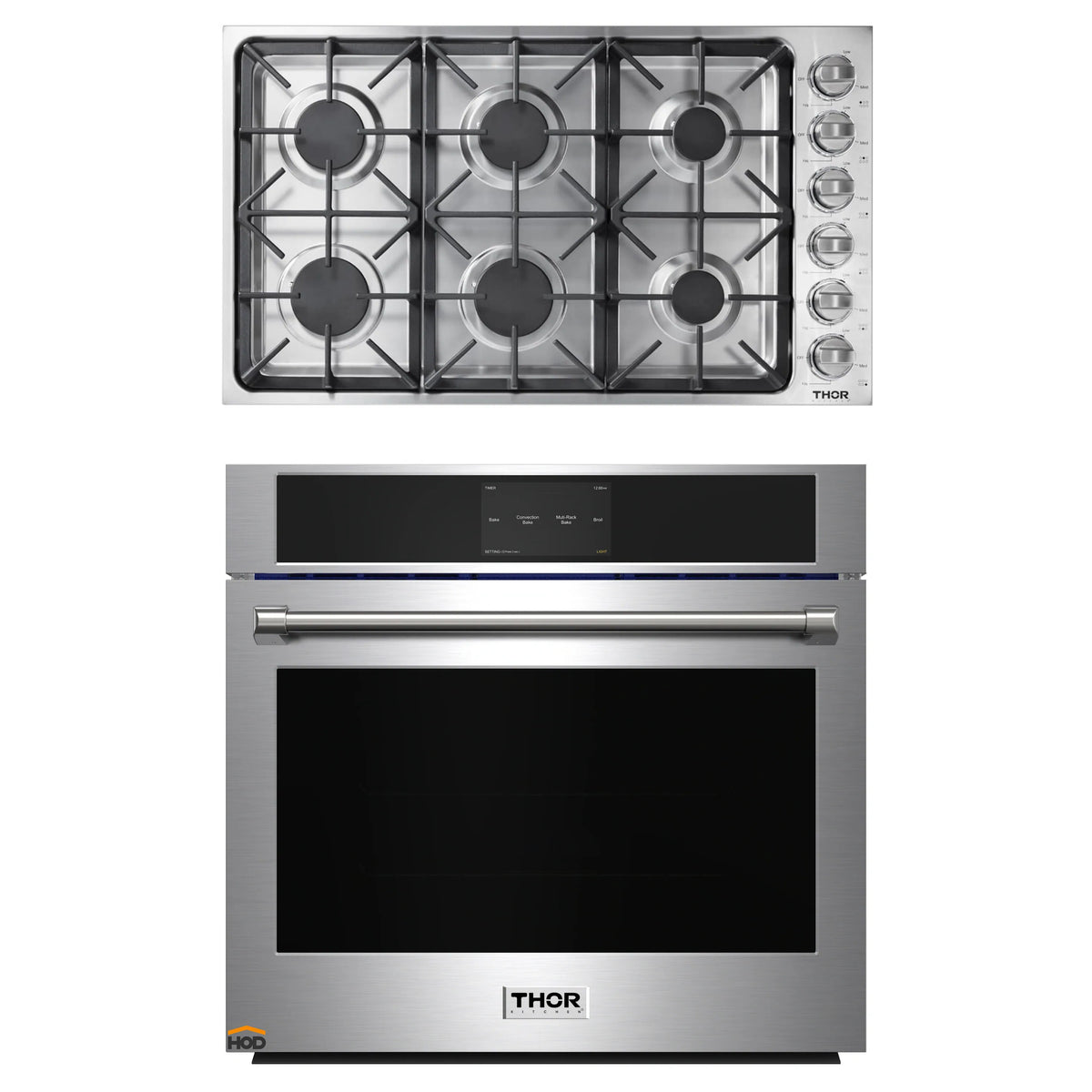 Thor Kitchen 2-Piece Pro Appliance Package - 36