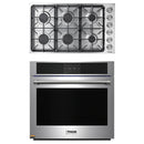 Thor Kitchen 2-Piece Pro Appliance Package - 36" Cooktop & Wall Oven in Stainless Steel