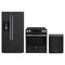 Forno Espresso 3-Piece Appliance Package - 30-Inch Donatello Induction Range, Refrigerator with Water Dispenser and Dishwasher in Black with Stainless Steel Trim