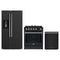 Forno 3-Piece Appliance Package - 30-Inch Leonardo Espresso Gas Range, Refrigerator with Water Dispenser, and Dishwasher in Black with Stainless Steel Trim