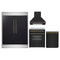 Forno 4-Piece Appliance Package - 30-Inch Electric Range, Wall Mount Range Hood, 60-Inch Refrigerator, and Dishwasher in Black with Antique Brass Handle