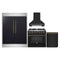 Forno 4-Piece Appliance Package - 36-Inch Gasl Fuel Range, Wall Mount Range Hood, 60-Inch Built-In Convertible Refrigerator, and Dishwasher in Black with Antique Brass Handle