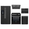 Forno 5-Piece Appliance Package - 30-Inch Leonardo Espresso Induction Range, Under Cabinet Range Hood, Refrigerator with Water Dispenser, Dishwasher, and 30-Inch Microwave Drawer in Black with Stainless Steel Trim