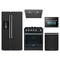 Forno 5-Piece Appliance Package - 30-Inch Leonardo Espresso Gas Range, Under Cabinet Range Hood, Refrigerator with Water Dispenser, Dishwasher, and 24-Inch Microwave Oven in Black with Stainless Steel Trim