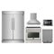 Forno 5-Piece Appliance Package - 36-Inch Electric Range, Wall Mount Range Hood, 60-Inch Refrigerator, Dishwasher, and 24-Inch Microwave Drawer in Stainless Steel