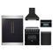Forno 5-Piece Appliance Package - 30-Inch Electric Range, Wall Mount Range Hood, 60-Inch Refrigerator, Dishwasher, and 30-Inch Microwave Oven in Black with Antique Brass Handle