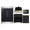 Forno 5-Piece Appliance Package - 36-Inch Dual Fuel Range, Wall Mount Range Hood, 60-Inch Convertible Refrigerator with Modern Trim, Dishwasher, and 24-Inch Microwave Oven in Black with Antique Brass Handle