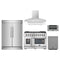 Forno 5-Piece Appliance Package - 48-Inch Capriasca French Door Dual Fuel Range, 60-Inch Pro-Style Refrigerator, Wall Mount Hood, 30-Inch Microwave Drawer, & 3-Rack Dishwasher in Stainless Steel