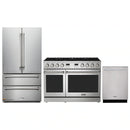 Thor Kitchen A-Series 3-Piece Appliance Package - 48-Inch Gas Range, Refrigerator, and Dishwasher in Stainless Steel