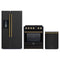 Forno 3-Piece Appliance Package - 30-Inch Induction Range, Refrigerator with Water Dispenser, and Dishwasher in Black with Antique Brass Trim