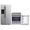 Forno 3-Piece Appliance Package - 30-Inch Induction Range, Refrigerator with Water Dispenser, and Dishwasher in Stainless Steel