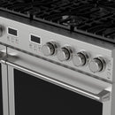 Thor Kitchen A-Series 4-Piece Appliance Package - 48-Inch Gas Range, Under Cabinet Range Hood, Refrigerator, and Dishwasher in Stainless Steel