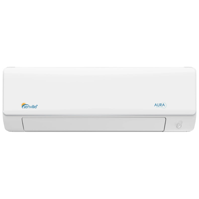 Senville AURA 24K BTU Mini Split with 21 SEER2, 230V Ductless Air Conditioner and Heat Pump Condenser with Wall Mount Air Handler (SENA-24HF)