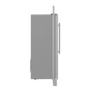 Forno 5-Piece Appliance Package - 36-Inch Dual Fuel Range, Wall Mount Range Hood, 60-Inch Refrigerator, Dishwasher, and 24-Inch Microwave Drawer in Stainless Steel