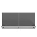 Forno 5-Piece Appliance Package - 48-Inch Gas Range, Wall Mount Range Hood, 60-Inch Refrigerator, Dishwasher, and 24-Inch Microwave Oven in Stainless Steel